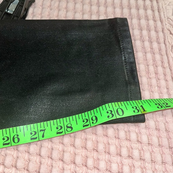 James Jeans "Twiggy" Shiny Dancer Black Oil Slick Skinny Jeans, size 27 - Picture 11 of 11